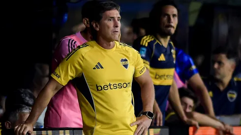 Claudio Úbeda, director técnico de Boca Juniors.