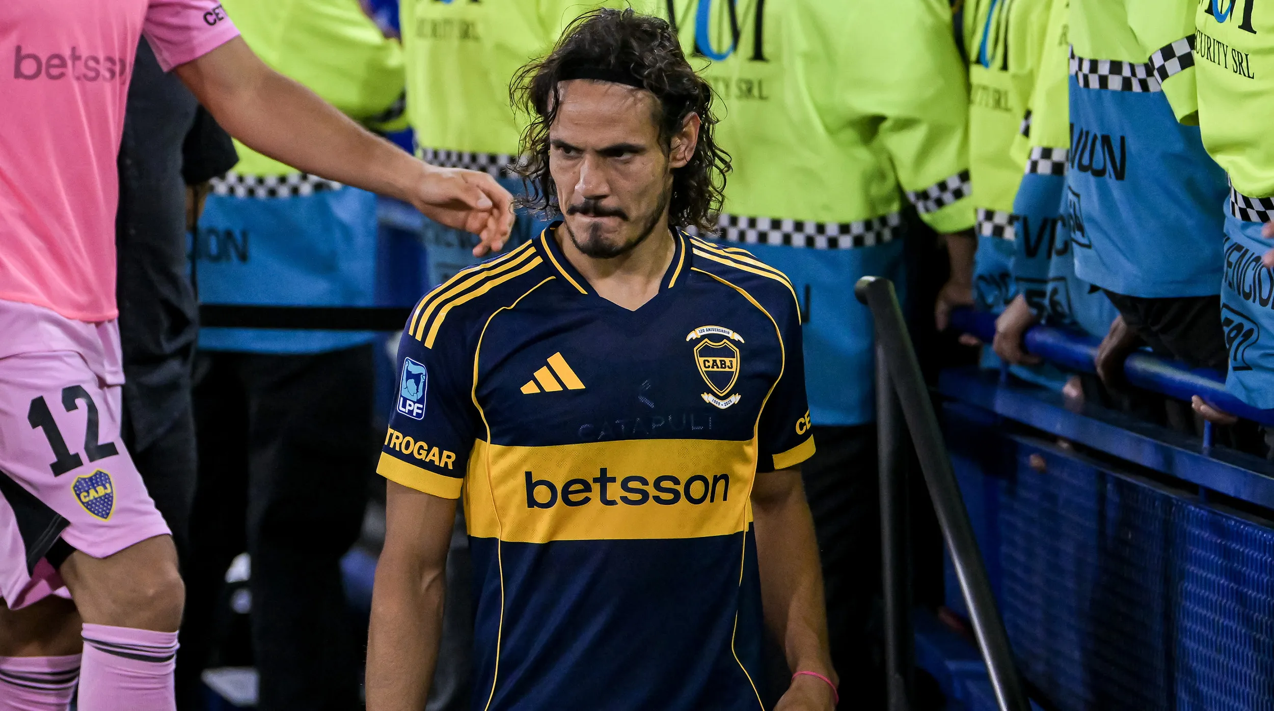 Edinson Cavani, delantero de Boca.