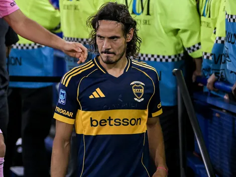 El gesto de Cavani a los hinchas de Boca después de los silbidos en La Bombonera