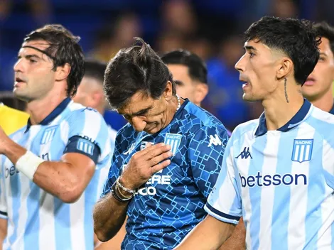 El gesto de Gustavo Costas a los hinchas de Boca tras el empate de Racing en La Bombonera