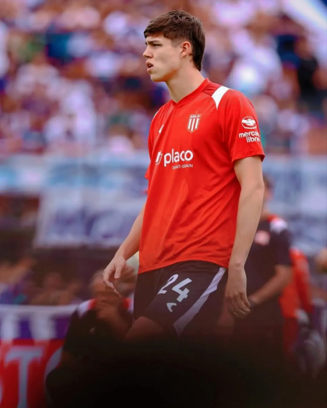 Tomás Palacios, defensor de Estudiantes. (Foto: Instagram palaciostomi_)