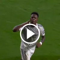 El festejo de Vinícius ante Osasuna en medio del caso con Prestianni por discriminación