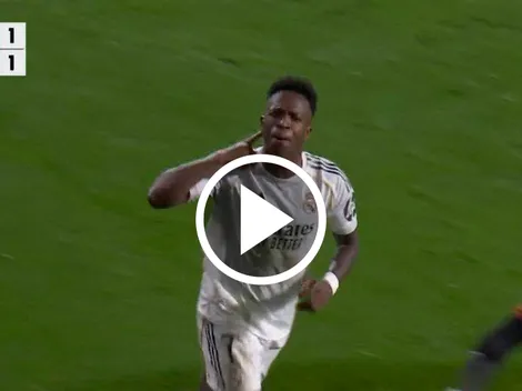 El festejo de Vinícius ante Osasuna en medio del caso con Prestianni por discriminación