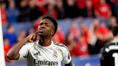 Vinícius igualó el juego ante Osasuna.