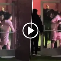 Luis Suárez debió frenar a Lionel Messi de ir a buscar al arbitro tras el LAFC 3 - Inter Miami 0