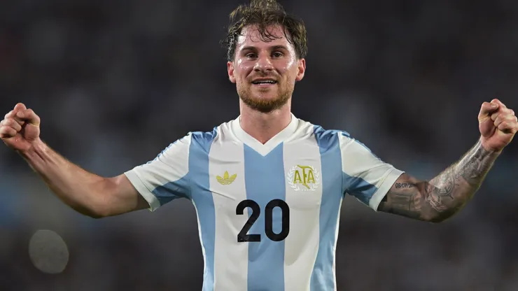 Alexis Mac Allister, jugador de la Selección Argentina.