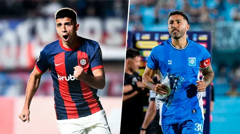 Alexis Cuello y Sergio Ojeda, protagonistas de San Lorenzo y Estudiantes de Río Cuarto.