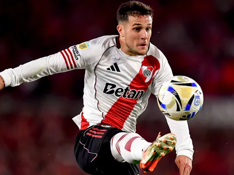 Fabricio Bustos, la baja de último momento en River para enfrentar a Vélez