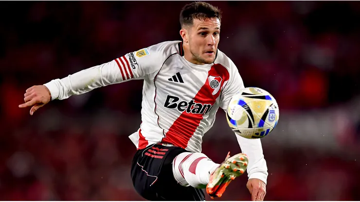 Fabricio Bustos, ante la chance de ganar terreno en River de la mano de Coudet.