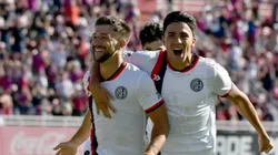 Luciano Vietto, autor del gol de San Lorenzo ante Estudiantes de Río Cuarto.