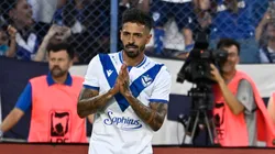 Lanzini pidiéndole perdón a River.