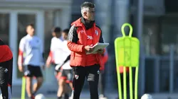 Marcelo Escudero, entrenador de la Reserva de River.