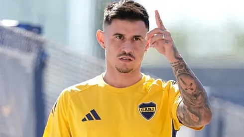 Adam Bareiro, delantero paraguayo de Boca.