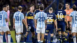 Tomás Belmonte se cruzó con Baltasar Rodríguez en Boca vs. Racing.