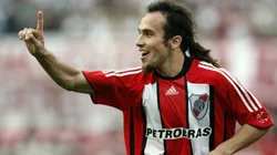 Fernando Belluschi en su paso por River.