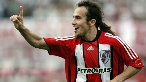 Fernando Belluschi en su paso por River.