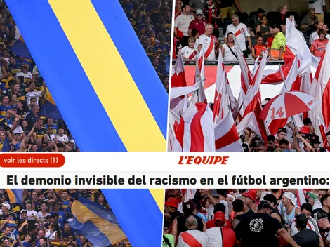 L'Equipe acusa al Fútbol Argentino de racista: ''Discriminación real''