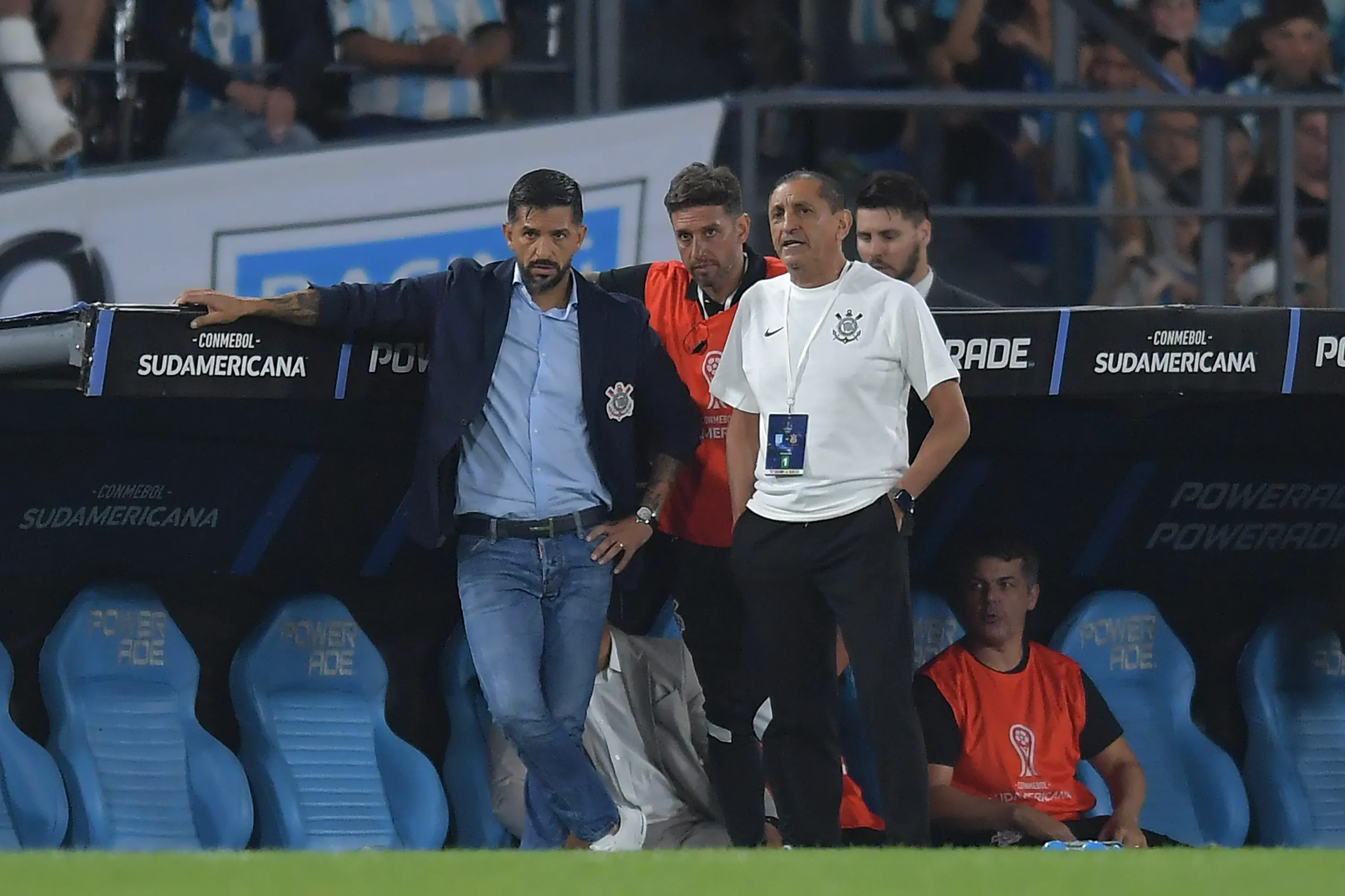 Ramón y Emiliano en Corinthians. (Foto: Getty).