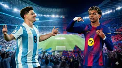 Julián Álvarez y Lamine Yamal, figuras de sus seleccionados.