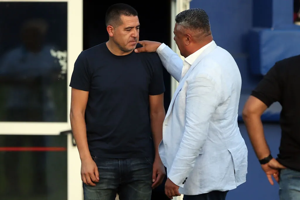 Desde Boca mandaron su total apoyo a Tapia y Toviggino. (Getty)