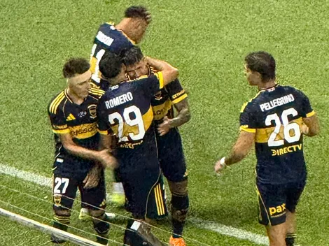 Boca 1-0 Gimnasia de Chivilcoy: ¡Final del primer tiempo!