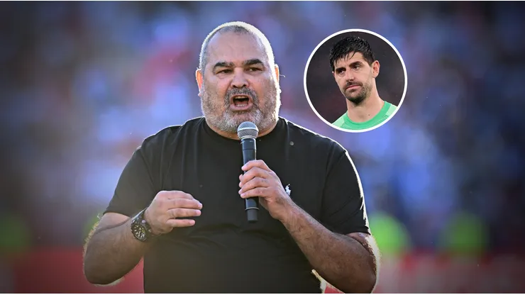 Chilavert atacó a Courtois.
