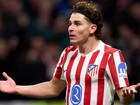 Simeone explicó por qué Julián fue el primer cambio del Atlético de Madrid vs. Brujas