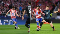 Nicolo Tresoldi intercambió su camiseta con Julián Alvarez tras el Atlético de Madrid vs. Brujas por Champions League.