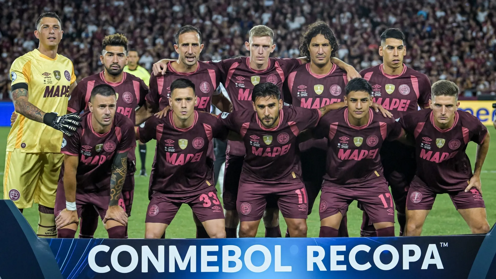 Lanús venció por 1-0 a Flamengo en la ida de la Recopa Sudamericana 2026. (Foto: Getty)