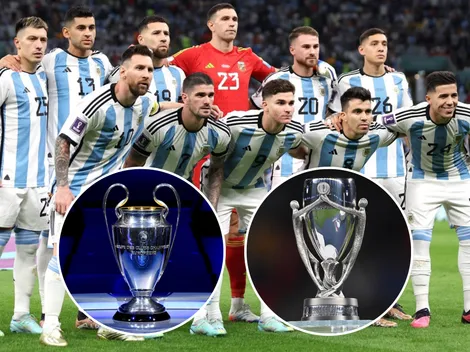 El peligroso posible cruce entre jugadores de Argentina en la Champions a días de la Finalissima