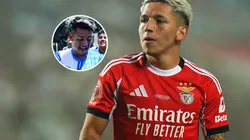 Gianluca Prestianni recibió el apoyo de su club de la infancia