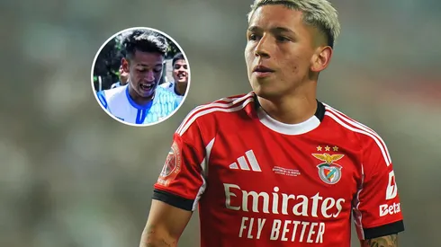 Gianluca Prestianni recibió el apoyo de su club de la infancia