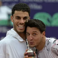 Luciano Darderi puso a Juan Martín Del Potro a la altura de Federer y Djokovic