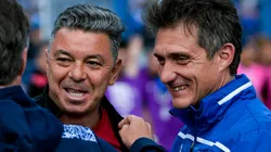 Guillermo y Gallardo en Vélez vs. River.