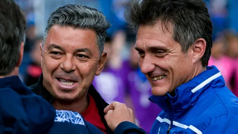 Guillermo y Gallardo en Vélez vs. River.
