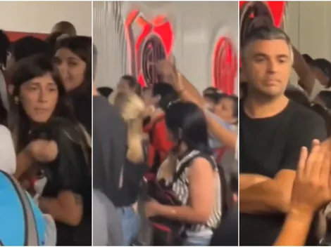 Clima caliente en River: reprobación a los jugadores y amor incondicional a Gallardo