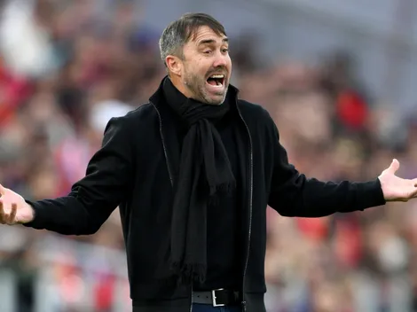 Coudet puso a River a la altura de Real Madrid y Barcelona y confesó que valoraría una oferta