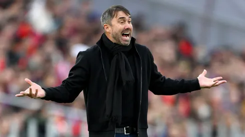 Eduardo Coudet, muy cerca de River.