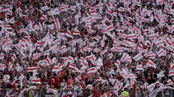 Los hinchas de River se manifestaron en el Monumental.