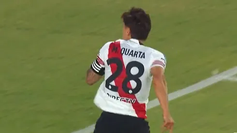 Martínez Quarta abrió la cuenta.