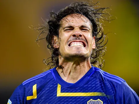 Edinson Cavani no jugará en Boca ante Gimnasia de Mendoza
