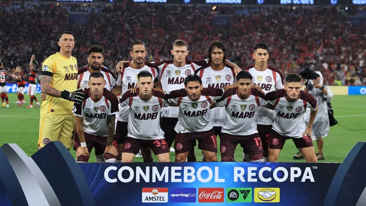 Lanús le ganó a Flamengo y se consagró campeón de la Recopa Sudamericana.
