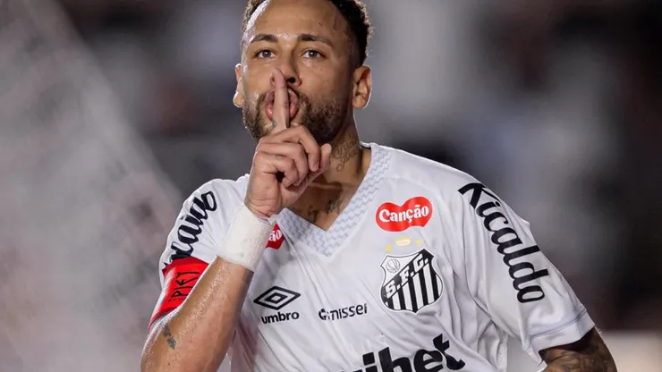 Neymar le dedicó su gol a Vinícius