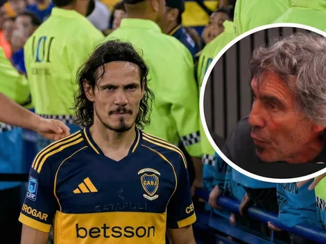 Manteca Martínez se refirió a la posibilidad de que Cavani deje Boca: “El jugador por dentro sabe”