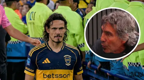 Manteca Martínez se refirió a la posibilidad de que Cavani deje Boca: “El jugador por dentro sabe”