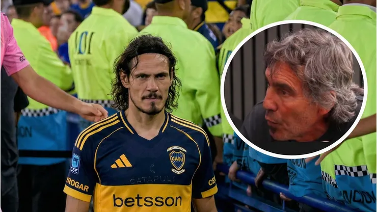 Manteca Martínez se refirió a la posibilidad de que Cavani deje Boca: “Por dentro sabe”