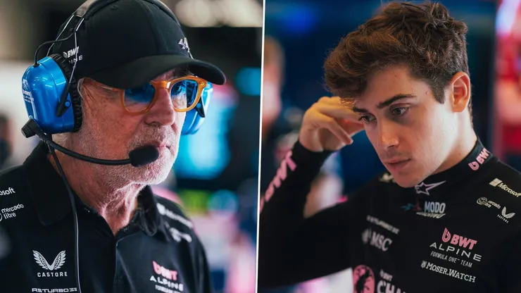 La charla entre Briatore y Colapinto luego de su accidente en Imola