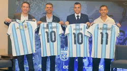 Maxi Rodríguez, la gloria de la Selección Argentina invitada al evento.