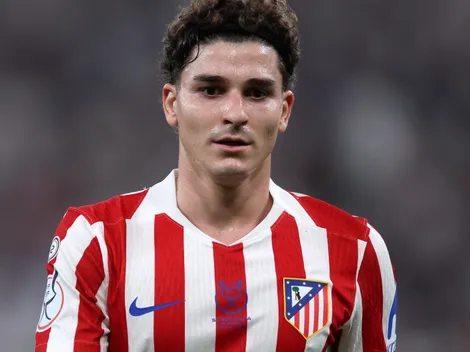 Atento Julián Álvarez: el Cholo Simeone puso en duda la continuidad de uno de los delanteros de Atlético de Madrid