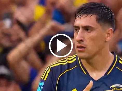 El gol de Merentiel en Boca vs. Gimnasia de Mendoza